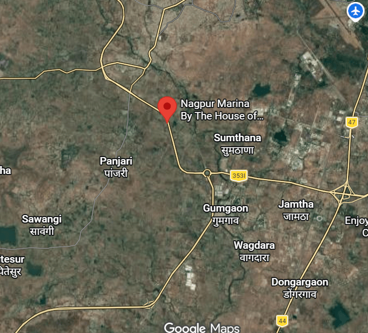 Nagpur Marina location map
